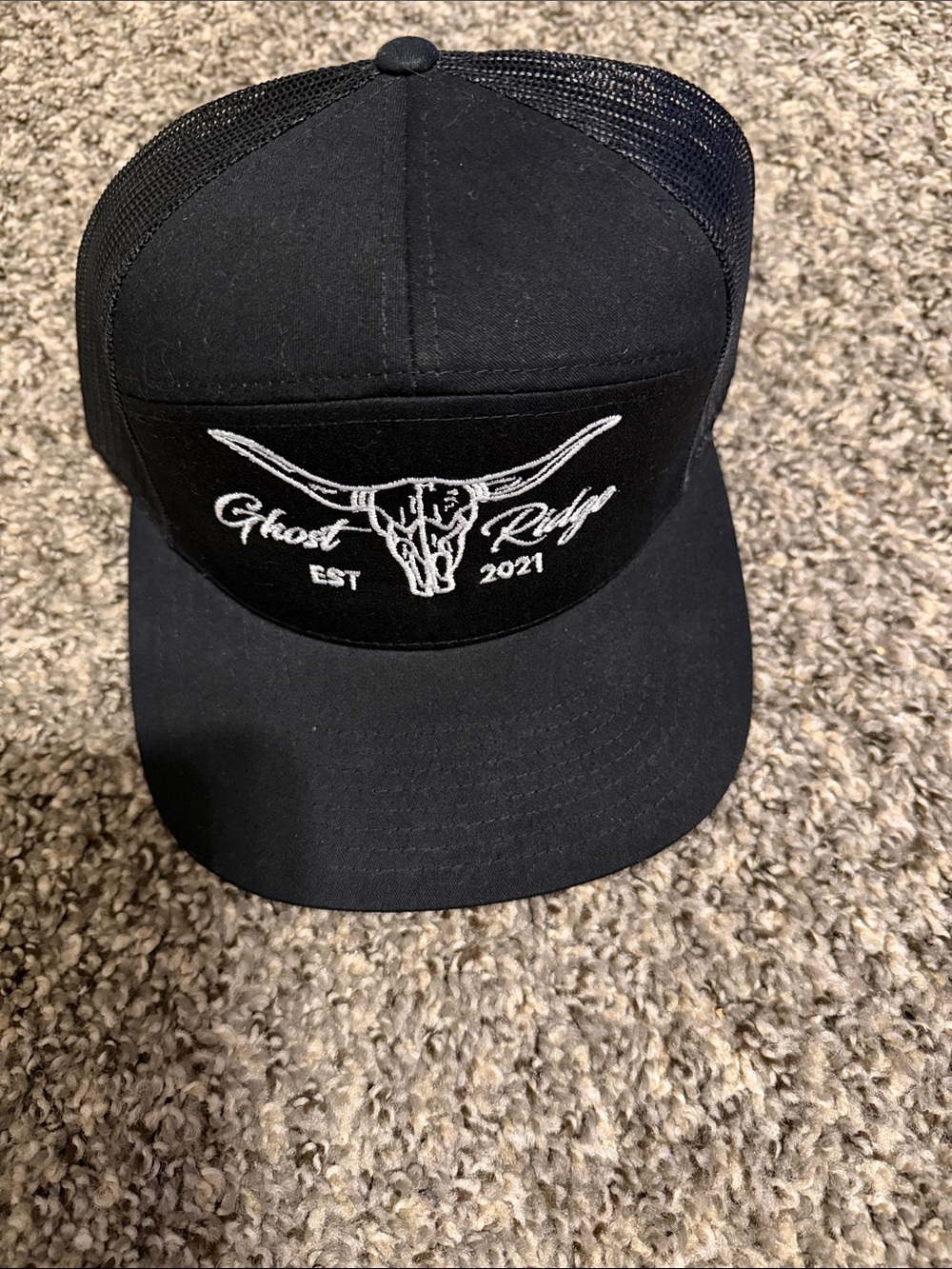 Black Trucker Hat